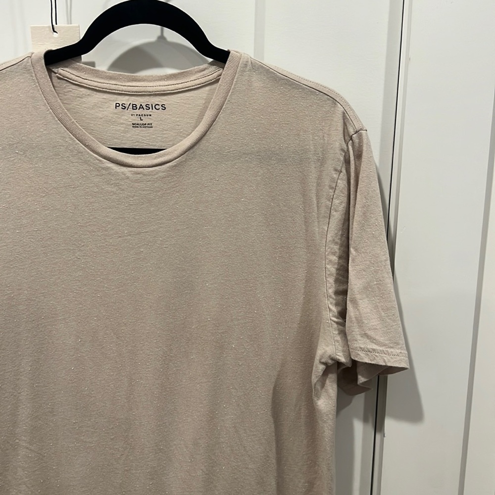 PacSun basic fit casual scoop tee